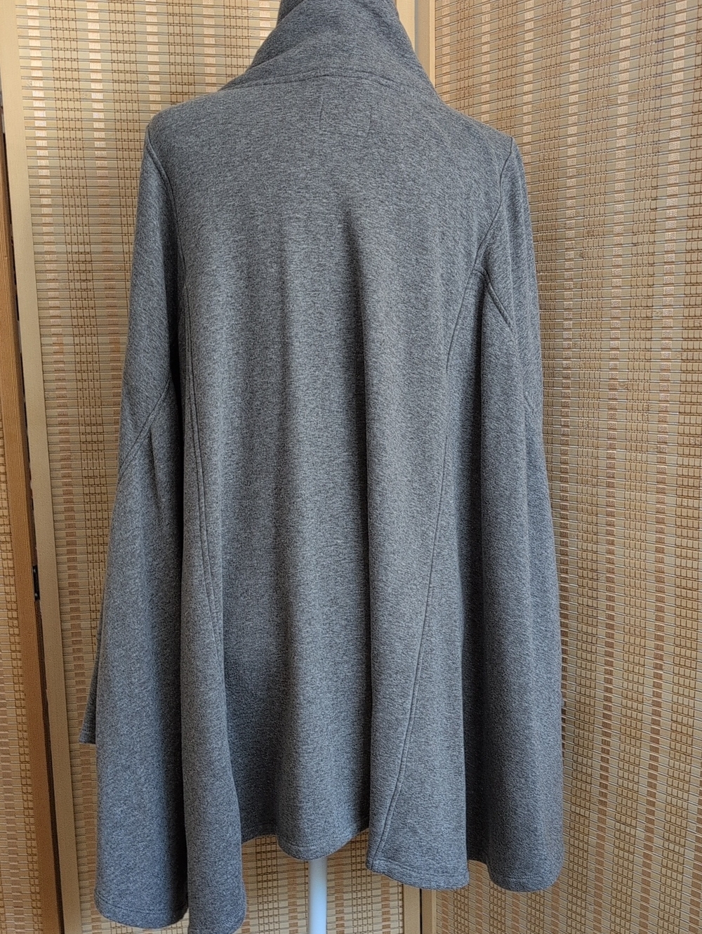 UGG Cozy Gray Funnel Neck Pichot Pullover - Picture 4 of 5